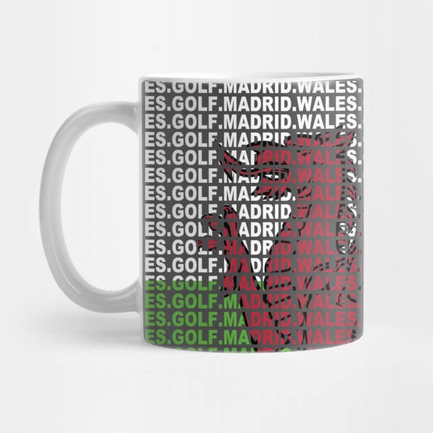 Wales Golf Madrid - Flag by jonrjones